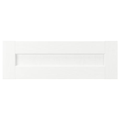 ENKÖPING - Drawer front, white wood effect, 60x20 cm