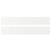 ENKÖPING - Drawer front, white wood effect, 60x10 cm - best price from Maltashopper.com 90505779