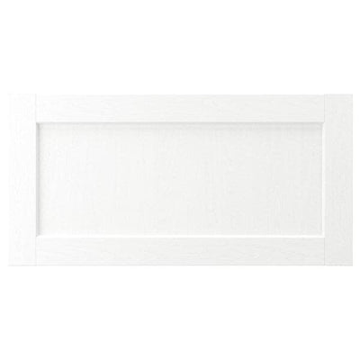 ENKÖPING - Drawer front, white wood effect, 80x40 cm - best price from Maltashopper.com 90505784
