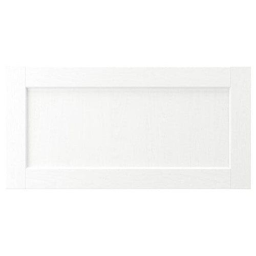 ENKÖPING - Drawer front, white wood effect, 80x40 cm