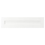 ENKÖPING drawer front, white wood effect, 80x20 cm