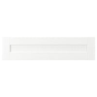 ENKÖPING - Drawer front, white wood effect, 80x20 cm - best price from Maltashopper.com 10505783