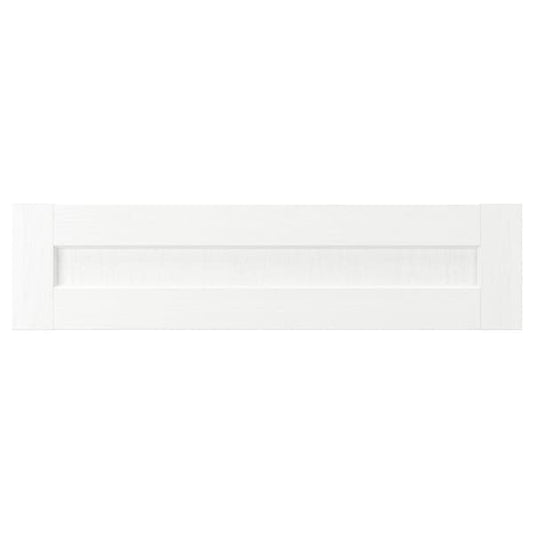 ENKÖPING - Drawer front, white wood effect, 80x20 cm - best price from Maltashopper.com 10505783