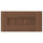 ENKÖPING - Drawer front, brown walnut effect, 40x20 cm