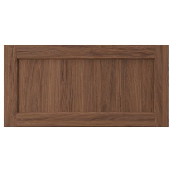 Ikea ENKÖPING - Drawer front, brown walnut effect, 80x40 cm