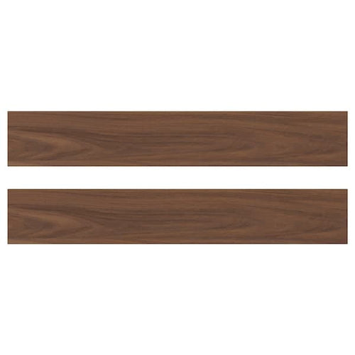 ENKÖPING - Drawer front, brown walnut effect, 60x10 cm