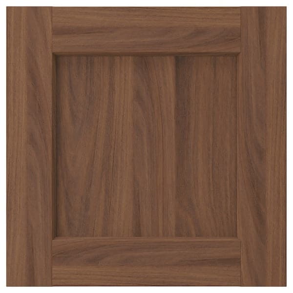 ENKÖPING - Drawer front, brown walnut effect, 40x40 cm