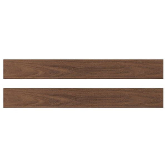 Ikea ENKÖPING - Drawer front, brown walnut effect, 80x10 cm