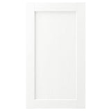 ENKÖPING front for dishwasher, white wood effect, 45x80 cm