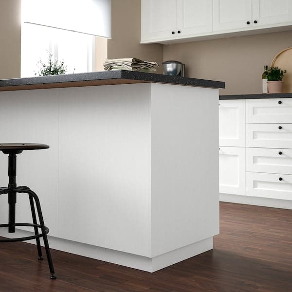 ENKÖPING - Cover panel, white wood effect, 39x240 cm - best price from Maltashopper.com 40505753