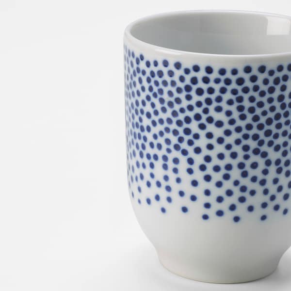 ENTUSIASM - Mug, patterned/blue, 22 cl - best price from Maltashopper.com 10417244