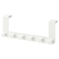 ENUDDEN hanger for door, white, 35x13 cm