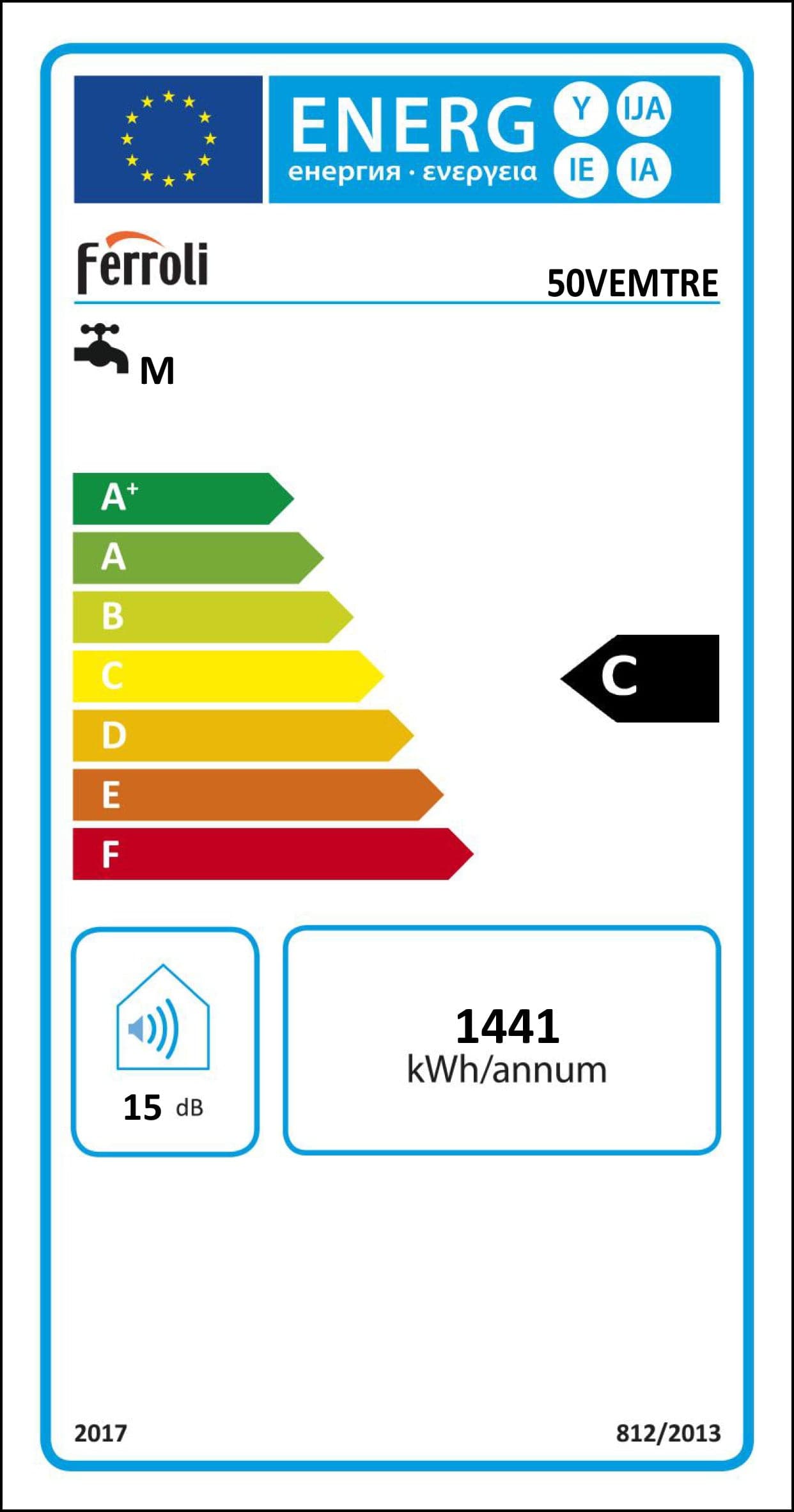 CALYPSO 2 50LT ELECTRIC WATER HEATER VERT