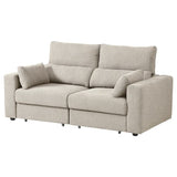 ESKILSTUNA 2-seat sofa, Hillared beige, 190x100x109 cm
