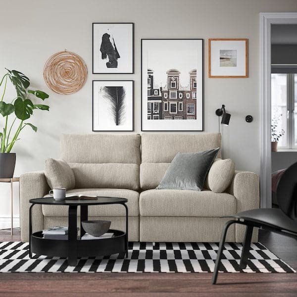 Ikea ESKILSTUNA - 2-seater sofa, Hillared beige ,