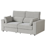 ESKILSTUNA 2-seat sofa, Tallmyra white/black, 190x100x109 cm