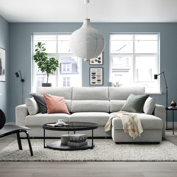 Ikea ESKILSTUNA - 3-seater sofa with chaise-longue ,
