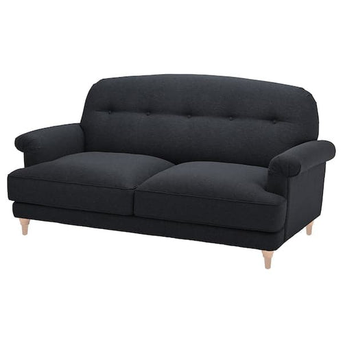 ESSEBODA - 2-seater sofa, Knäbäck/anthracite birch ,