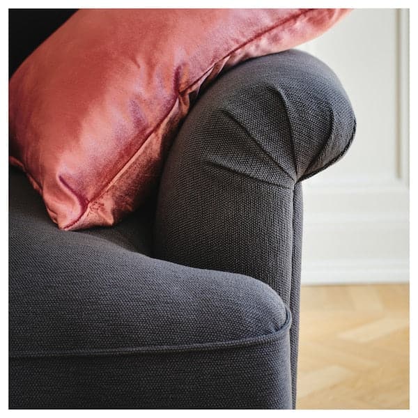 ESSEBODA - 2-seat sofa, Knäbäck anthracite / brown , - best price from Maltashopper.com 49443478
