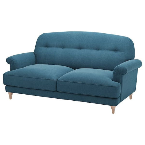 ESSEBODA - 2-seater sofa, Tallmyra/Birch blue ,