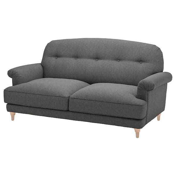 ESSEBODA - 2-seater sofa, Tallmyra/smoke birch grey , - best price from Maltashopper.com 59443473