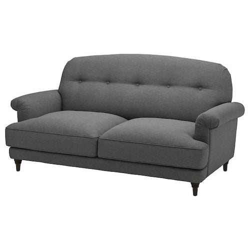 ESSEBODA - 2-seater sofa, Tallmyra smoke grey/brown ,