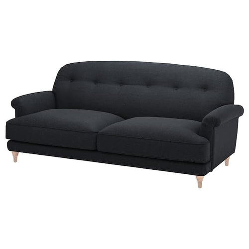 ESSEBODA - 3-seater sofa, Knäbäck/anthracite birch ,