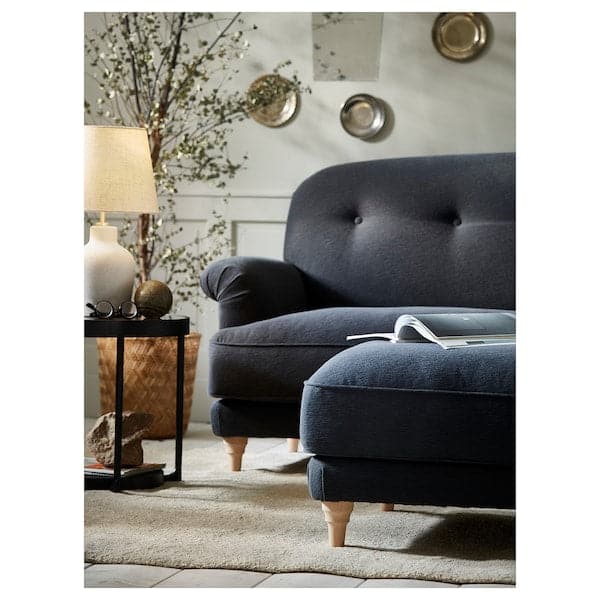 Ikea ESSEBODA - 3-seater sofa, Knäbäck/anthracite birch ,