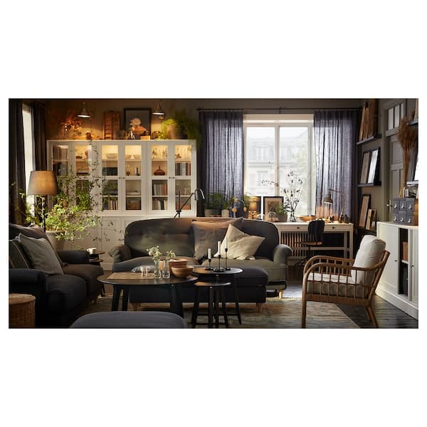 Ikea ESSEBODA - 3-seater sofa, Knäbäck/anthracite birch ,