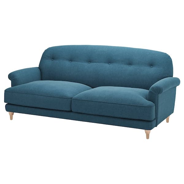 Ikea ESSEBODA - 3-seat sofa, Tallmyra / birch blue