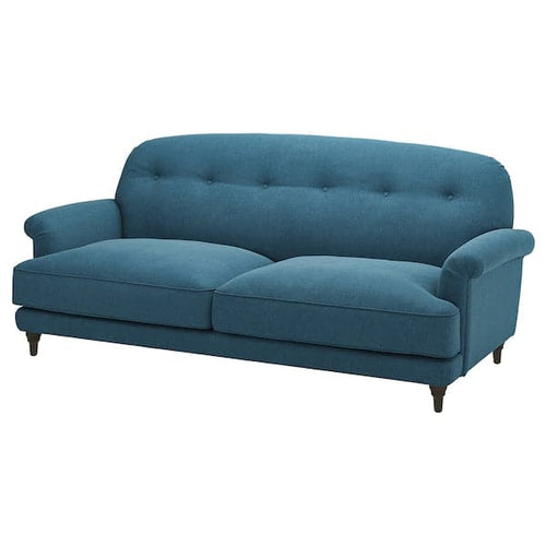 ESSEBODA - 3-seater sofa, Tallmyra blue/brown ,