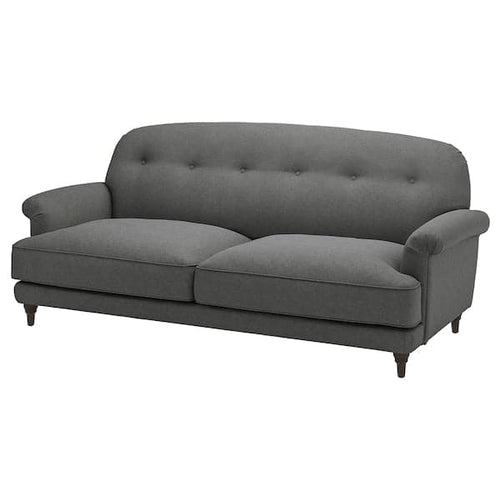 ESSEBODA - 3-seat sofa, Tallmyra smoky grey / brown