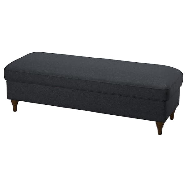 Ikea ESSEBODA - Bench with Storage, Knäbäck anthracite/brown ,