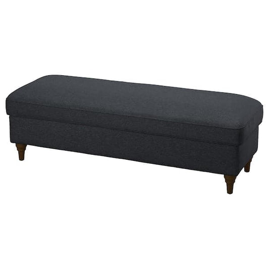 Ikea ESSEBODA - Bench with Storage, Knäbäck anthracite/brown ,