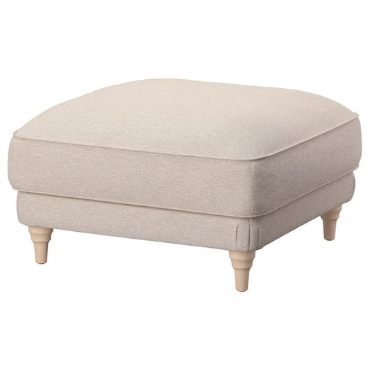 ESSEBODA - Footstool, Knäbäck / light beige birch - best price from Maltashopper.com 99443452