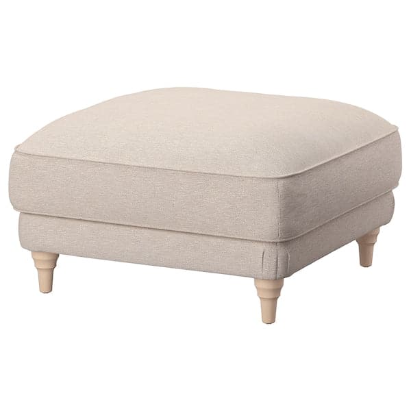 ESSEBODA - Footstool, Knäbäck / light beige birch