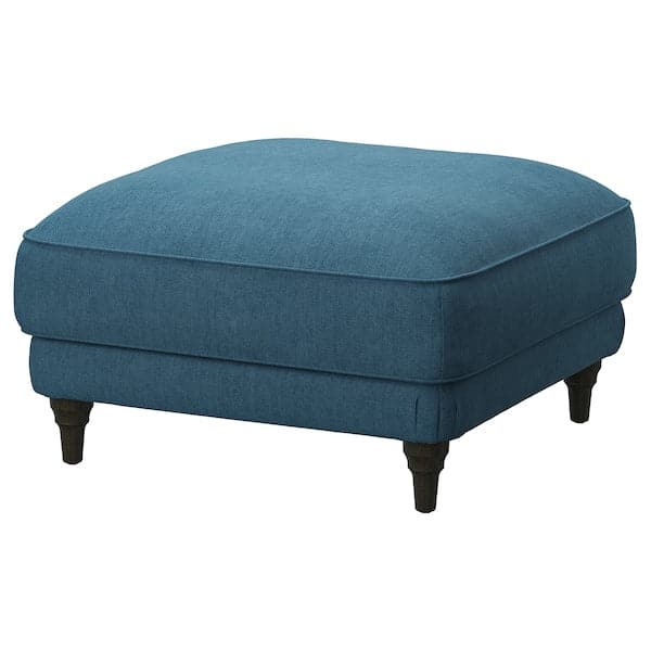 ESSEBODA - Footstool, Tallmyra blue / brown , - best price from Maltashopper.com 29443417