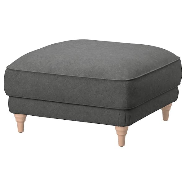 ESSEBODA - Footstool, Tallmyra/Smoke Birch Grey , - best price from Maltashopper.com 19443432