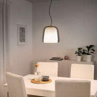 EVEDAL - Pendant lamp, grey, 28 cm - best price from Maltashopper.com 90361257