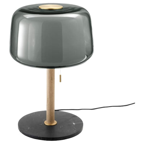 EVEDAL Table lamp - marble/grey ,