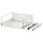 EXCEPTIONELL drawer, high with push to open, white, 60x60 cm