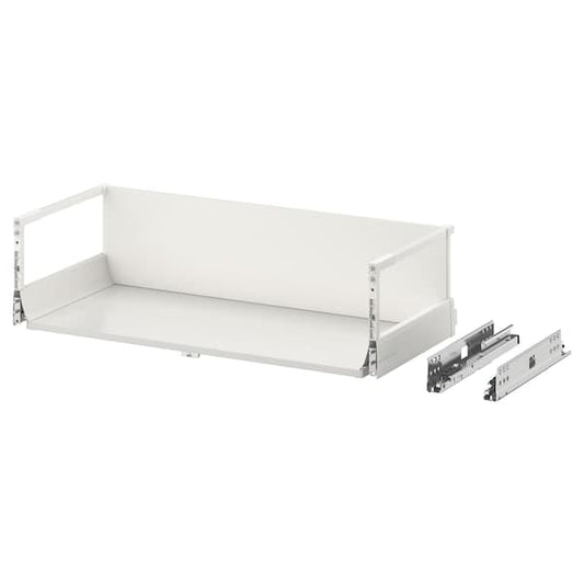 Ikea EXCEPTIONELL - Drawer, high with push to open, white, 80x37 cm