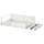 EXCEPTIONELL drawer, high with push to open, white