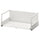EXCEPTIONELL drawer, high with push to open, white