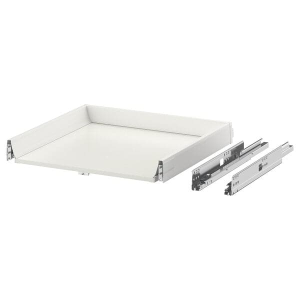 EXCEPTIONELL - Drawer, low with push to open, white, 60x60 cm - best price from Maltashopper.com 00447816
