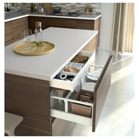 EXCEPTIONELL - Drawer, low with push to open, white, 80x37 cm - best price from Maltashopper.com 80447817