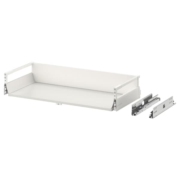 EXCEPTIONELL - Drawer, medium with push to open, white, 80x37 cm - best price from Maltashopper.com 60447823