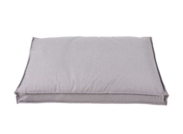 PAULETTA LUXE Light gray bench cushion W 82 x L 120 x D 12 cm - best price from Maltashopper.com CS672994