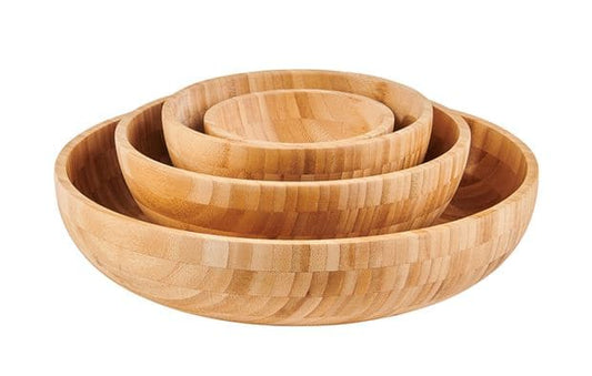 BAMBOO Natural bowl H 6 cm - Ø 14 cm - best price from Maltashopper.com CS671013