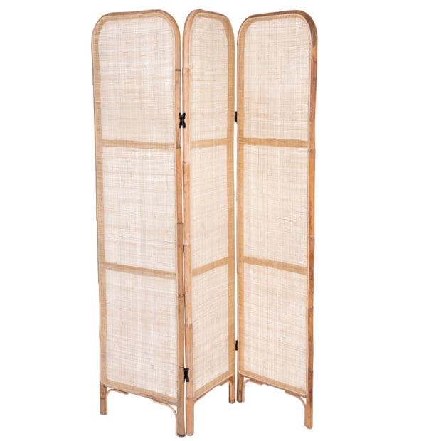 WEBBING Natural screen H 180 x W 150 cm - best price from Maltashopper.com CS631309